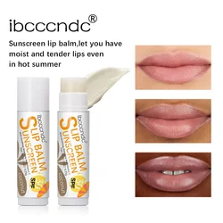 New Sunscreen Lip Balm SPF30 Hydrating Lip Sunblock For Protects Travel Size Sunscreen For Lips Soothes And Moisturizes Lips Sun