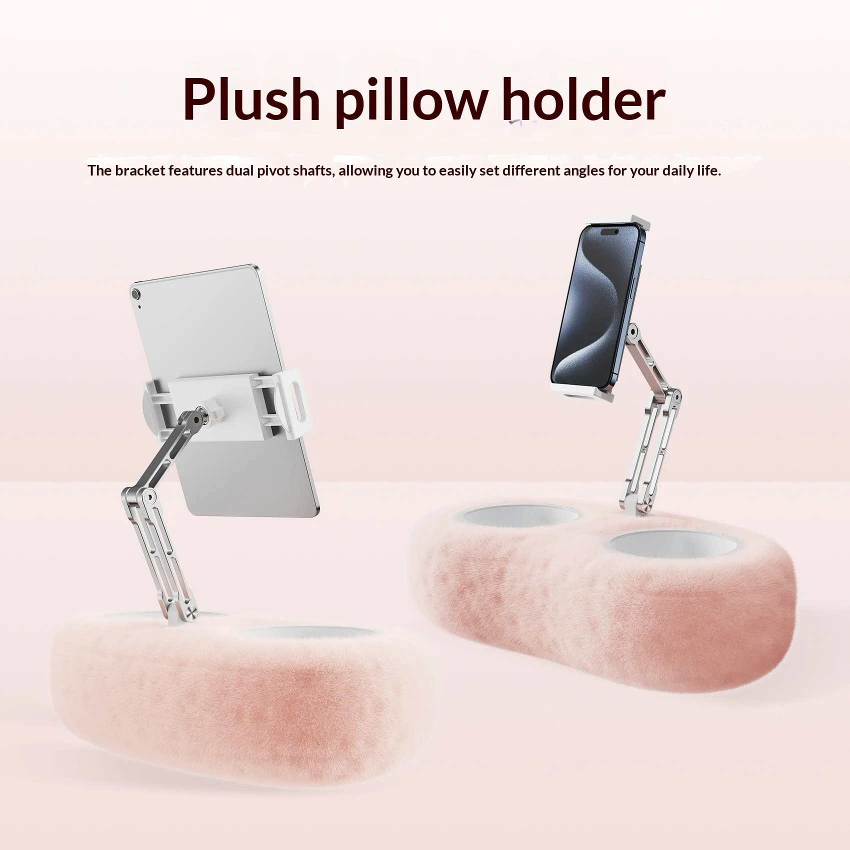 Super Soft Pillow Lazy Stands for Tablet Phone Eat Snacks Bed Rest Lying Down Video Live Streaming Portable Support Rack Cushion