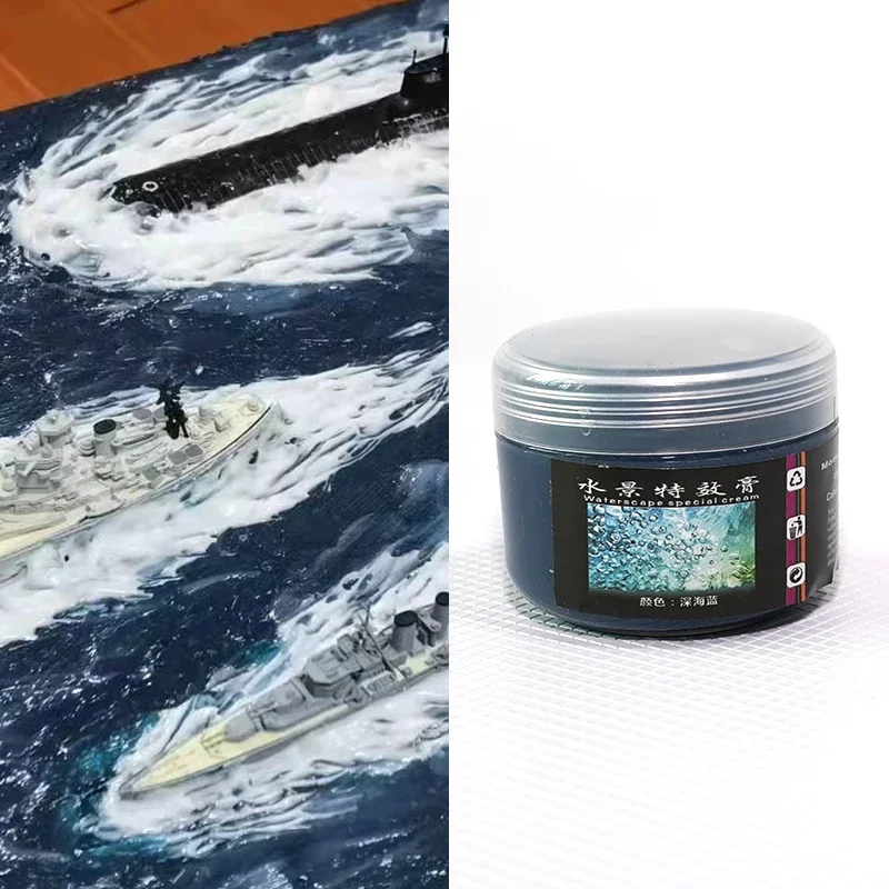 DIY Handmade Transparent Sand Table Building Model Materials, Landscape Design Simulation, Water Landscape Paste