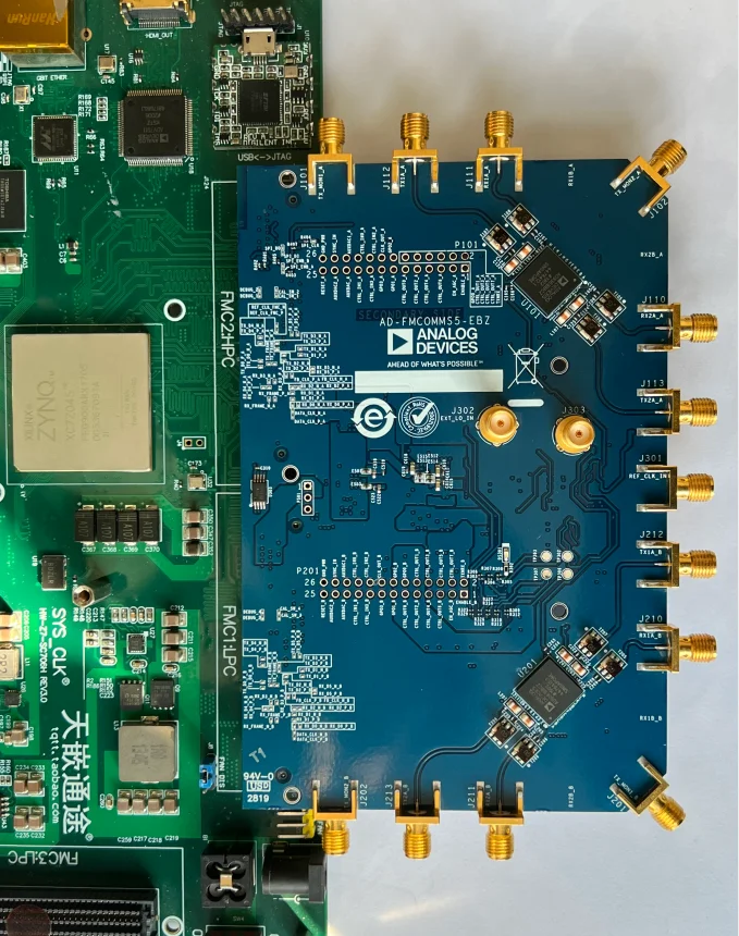 Płyta rozwojowa Tongtu FMCOMMS5 4 x4mimo ADI RF