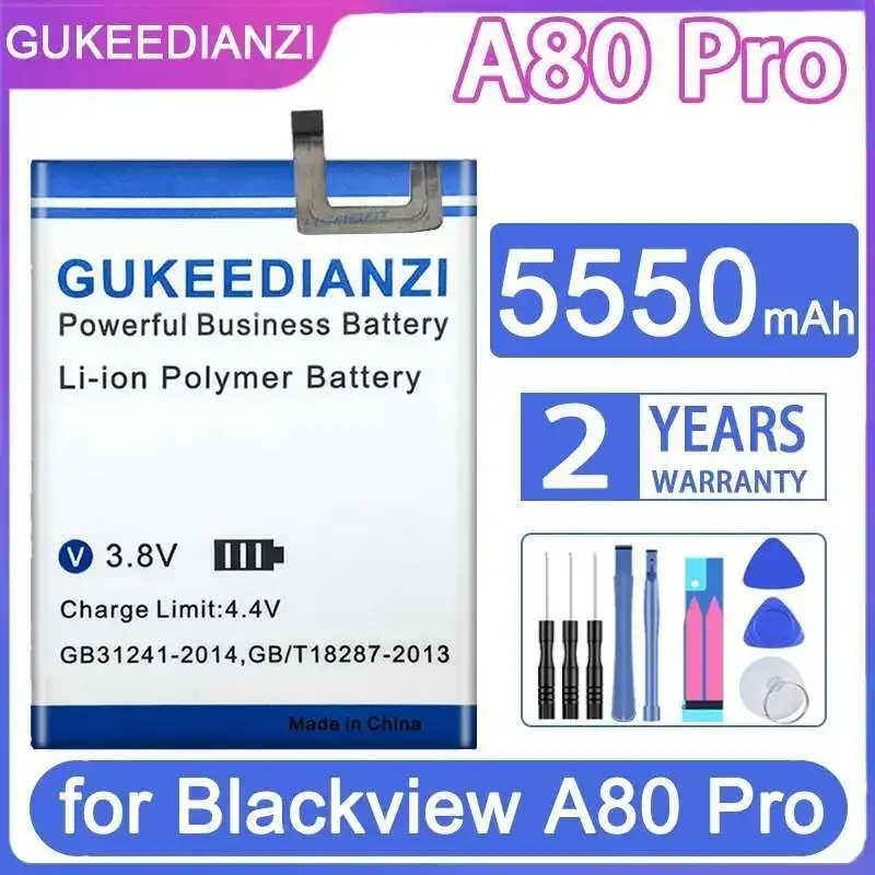 

Reliable Power DK017 A80 Pro 5550Mah Long Lasting Mobile Phone Battery For Blackview Plus