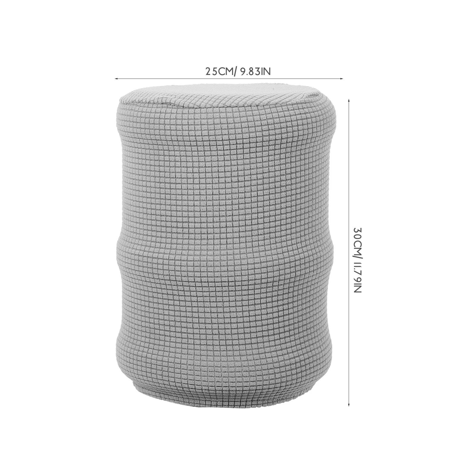 

Water Dispenser Barrel Cover Grey Protective Durable Sleeve for Gallon Water Jug Convenient Dustproof Bucket Cover Practical