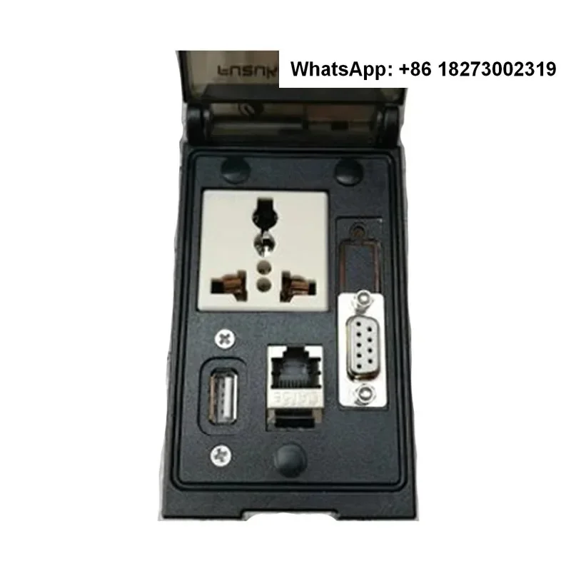 

Data communication interface front panel machine assembly line combination socket network port USB serial port P-111110-808