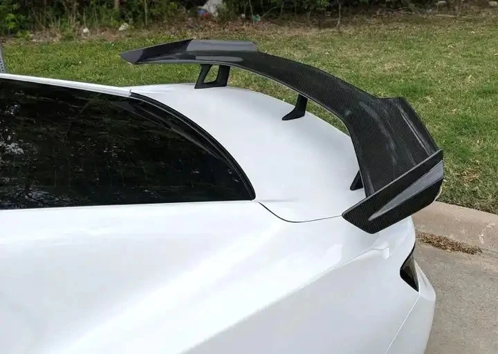 

Real Carbon Fiber Rear Wing Spoiler 1LE Style For Chevrolet Camaro 6 SS ZL1 2017-19