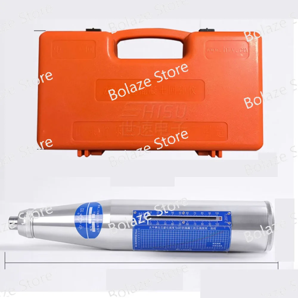 

ZC3-A Silver Rebound Hammer For Mortar Sclerometer Zc3 Concrete Test Hammer Sliver Schmidt Hardness Tester