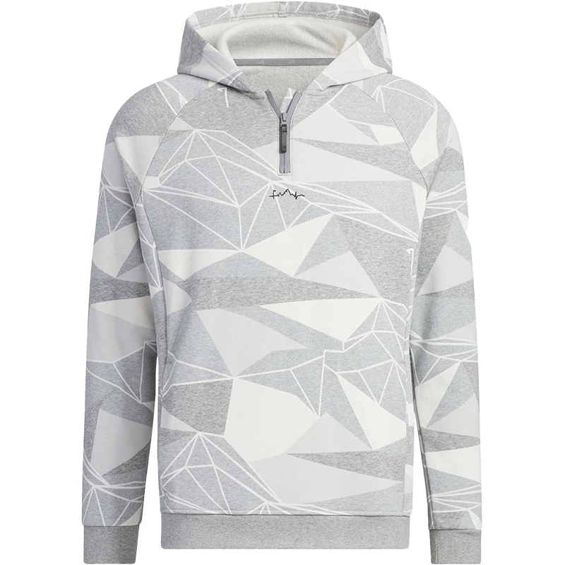 أديداس حقيقية الخريف جديد الرجال مقنعين عارضة الرياضة البلوز IA2623