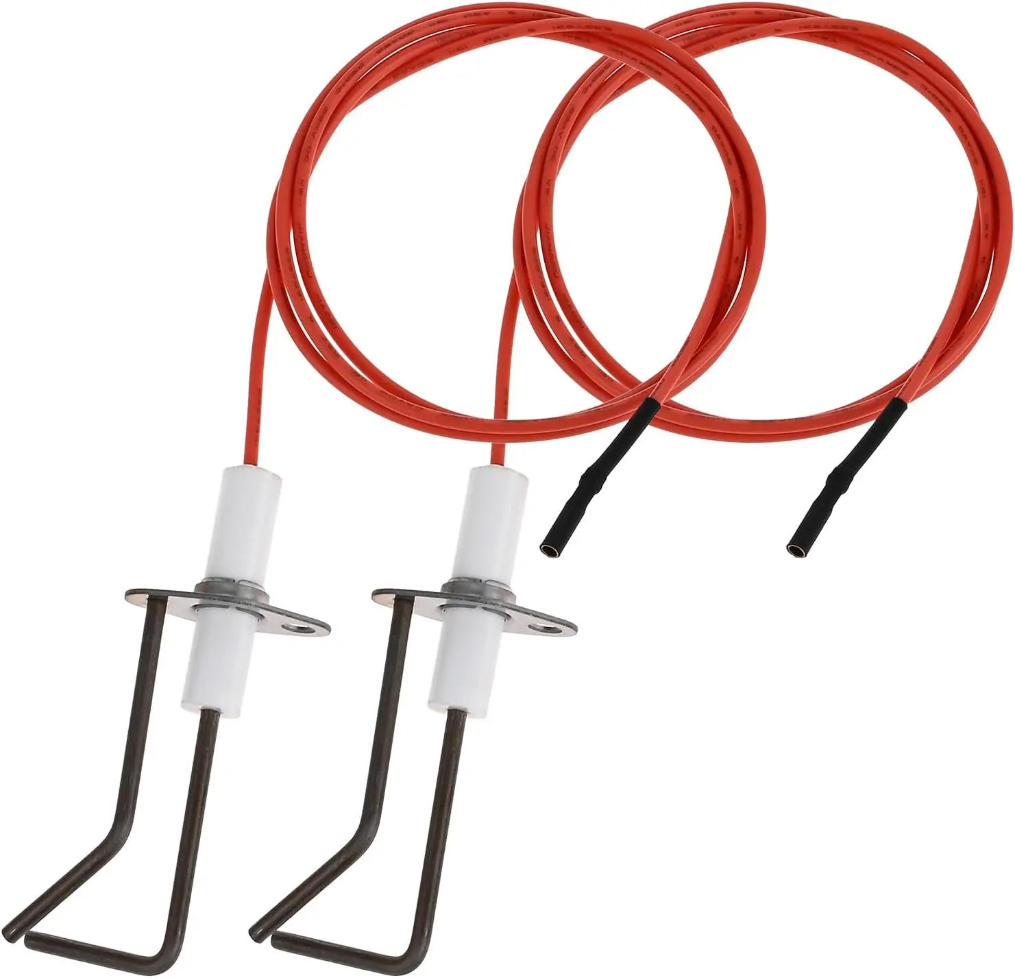 2 Pcs 62-24164-01 Direct Spark Ignitor Furnace Burner Ignitor Flame Sensor Ignitor Sensing Rod for Rheem Pro-tech PSE R36 PSER36