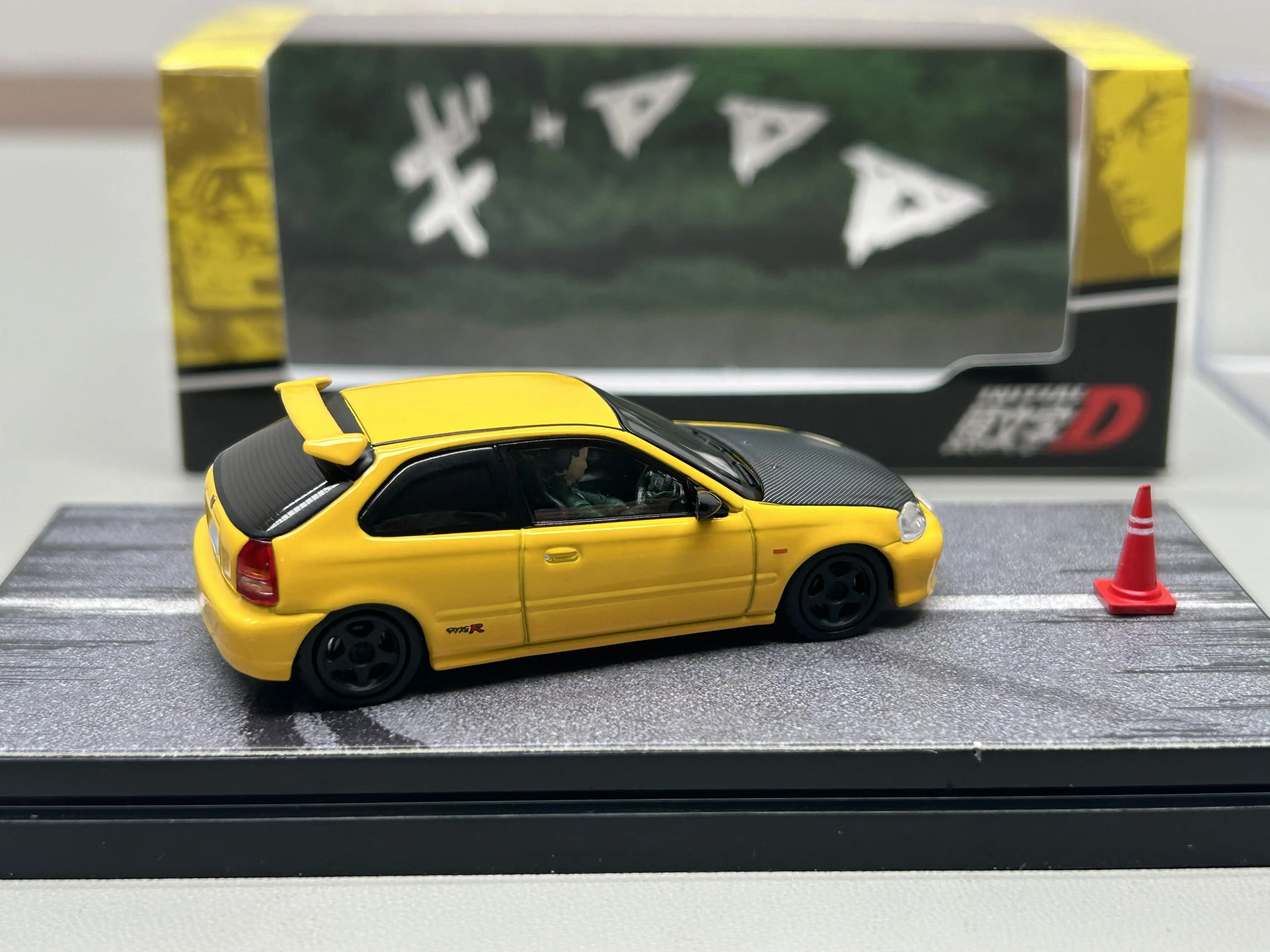 Diecast Hobby Japan 1:64 Scale Honda CIVIC EK9 Alloy Car Model view 4