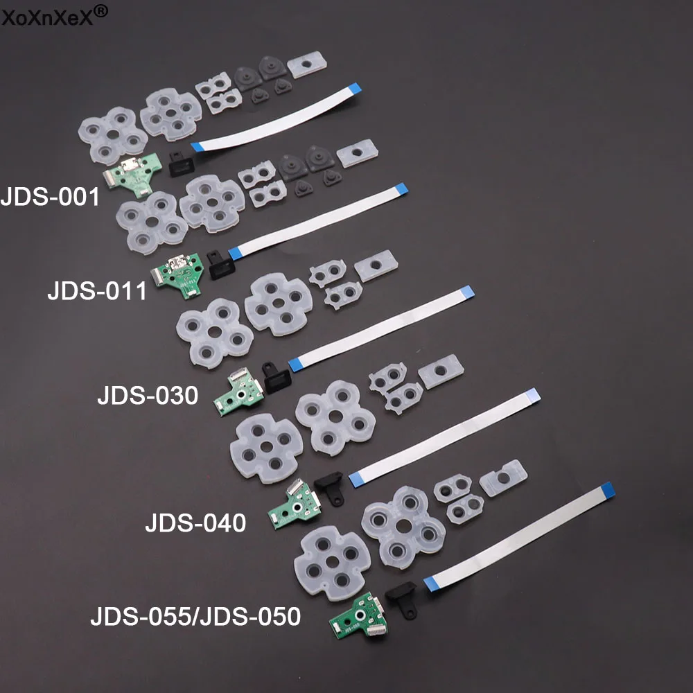 DIY Typ-C Ladeanschluss für PS4-Controller Ladeplatine für PS4 JDS-001 011 030 040 050 055 Konsole & leitfähiger Klebstoff