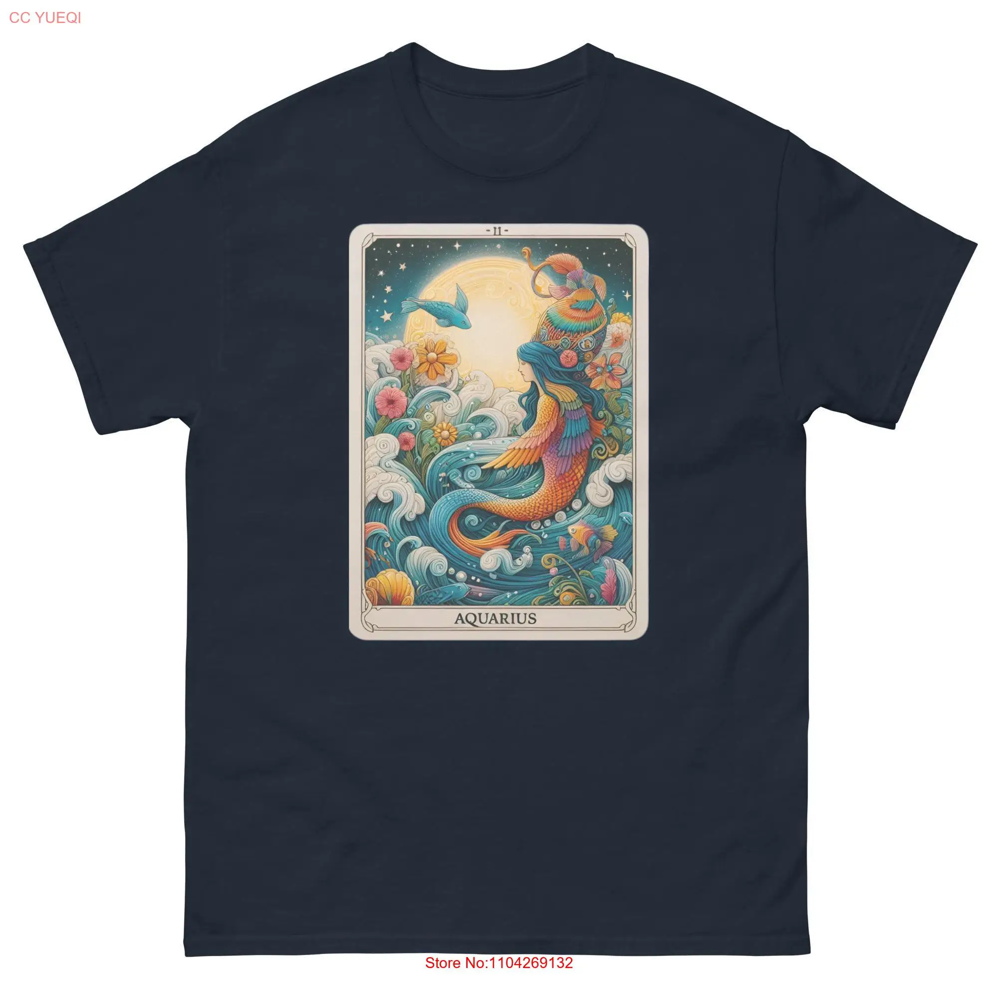 

Aquarius zodiac shirt Astrology Birthday Sign Facts T long or short sleeves