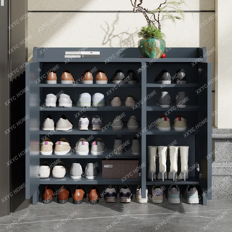 TTOutdoor All-aluminum Alloy Shoe Cabinet, Waterproof And Sunscreen At The Entrance Of The Villa, Garden Balcony Locker, Integra