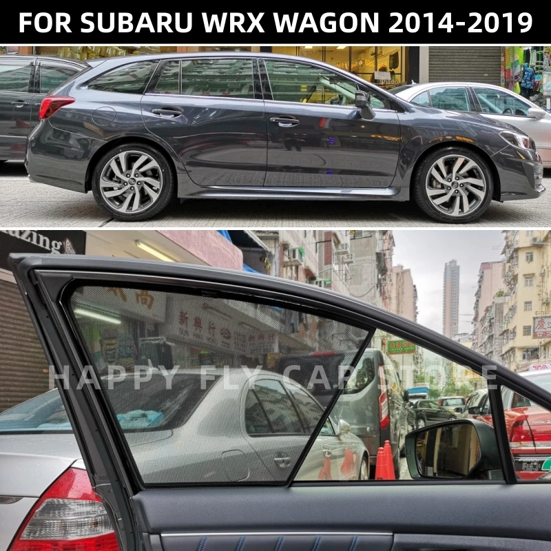 

Suitable for SUBARU WRX WAGON 2014-2019 car window sunshade,front and side door sun baffle,mesh curtain