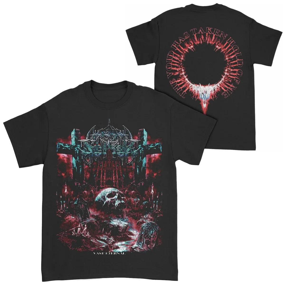 Ov Sulfur Brutal Graphic T‑Shirt Dual‑Side Dynamic Artwork Intense Wrestler Ring Combat Scene Arena Spotlight Element