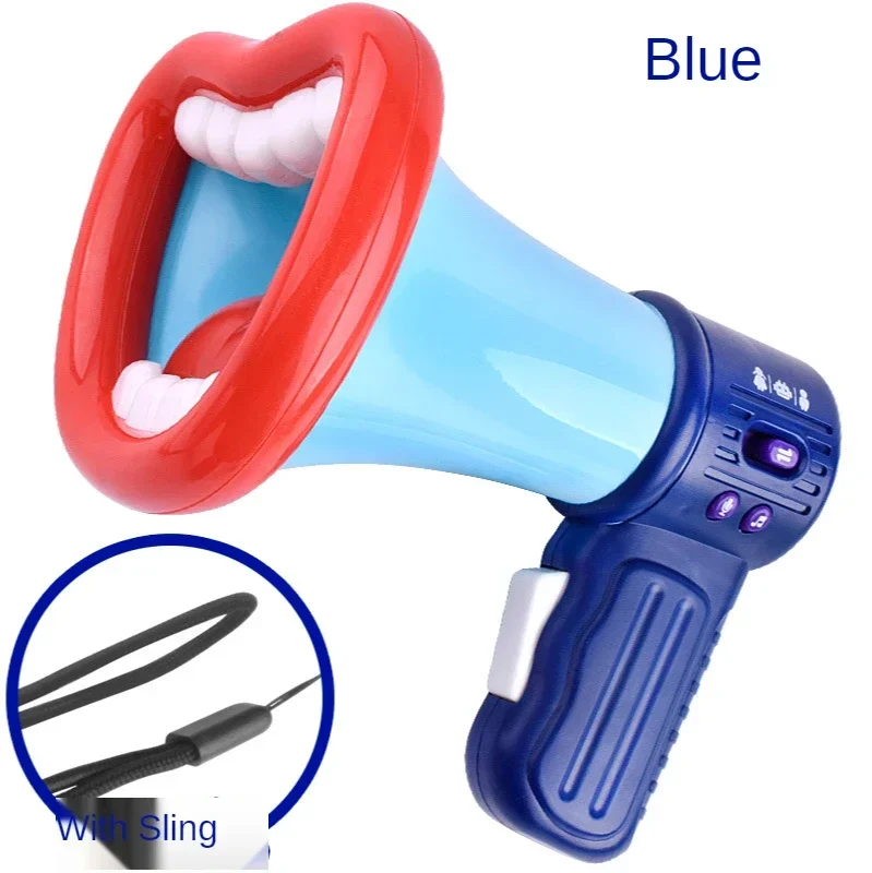 Hours of Entertainment New Big Mouth Megaphone Toy with Voice Changer Handheld Mic and Children's Speaker Designed for Kids