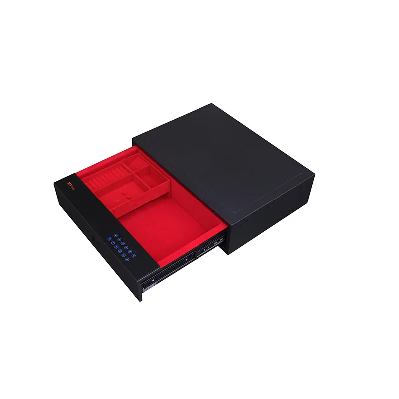 

Бытовой небольшой прикроватный ящик для гардероба, сейф скрывает умный пароль с сенсорным экраном