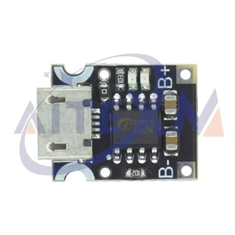 TP4057 1A lithium battery charging board module Polymer battery Type-C port with protection TP4056 upgrade version