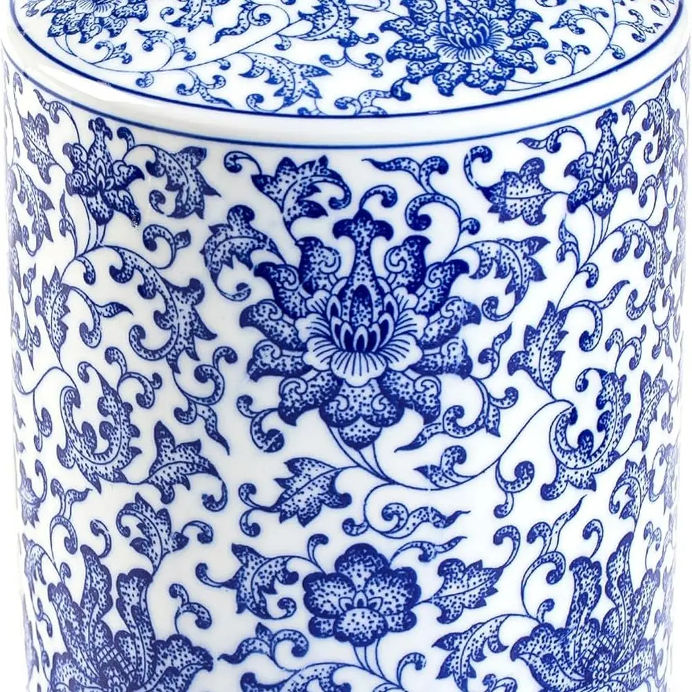 Elegant Blue & Whit…