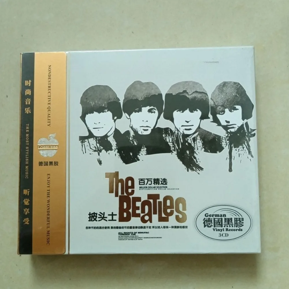 The Beatles Classic Rock Album 3CD Vinyl Style Sound Car & Home Music Collection