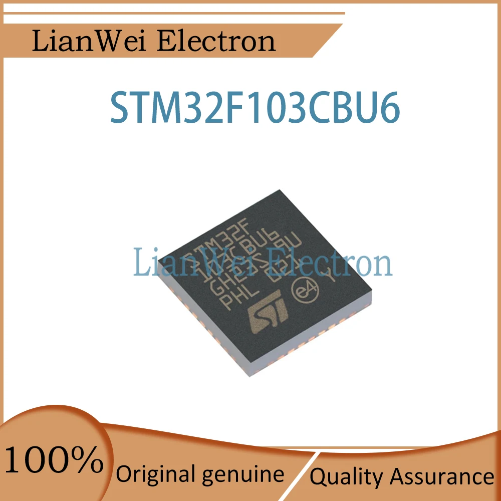 STM32F103 STM32F103CBU6 IC MCU Chip UFQFPN-48