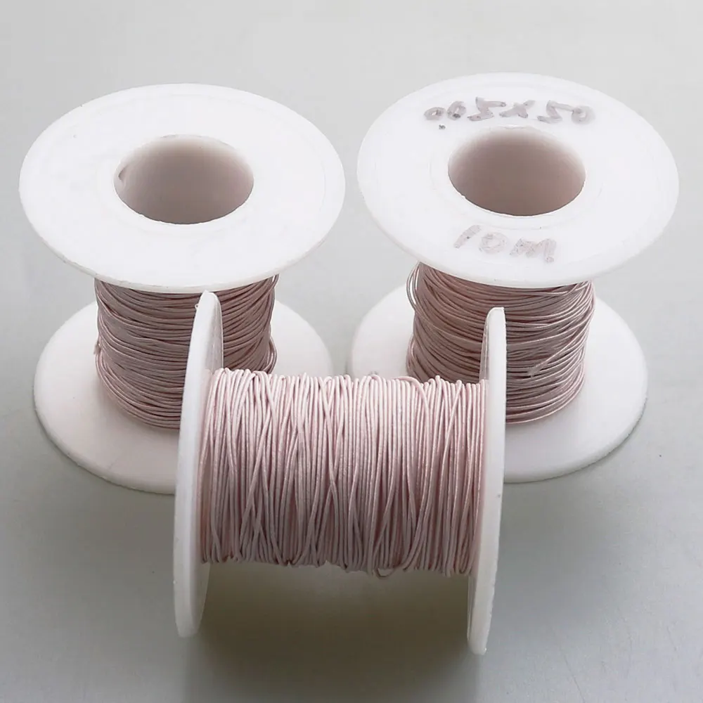 10 Meters/Lot 0.07x50/80/170 Strands Mine Antenna Litz Wire Multi-Strand Polyester Silk Envelope Braided Stranded Wire