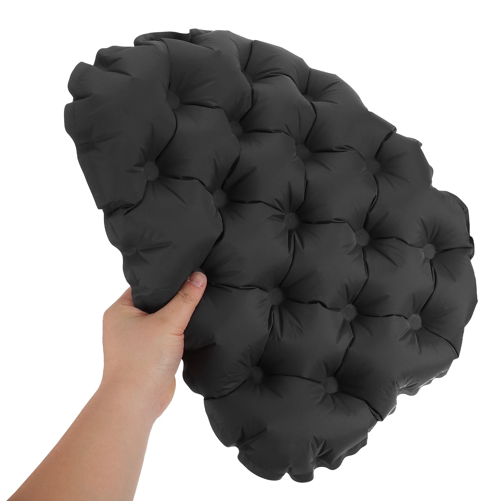 Cuscino gonfiabile per esterni Cuscino per sedile da escursionismo pieghevole leggero Cuscini per sedie da campeggio Air Tpu Staduim per barca da viaggio portatile