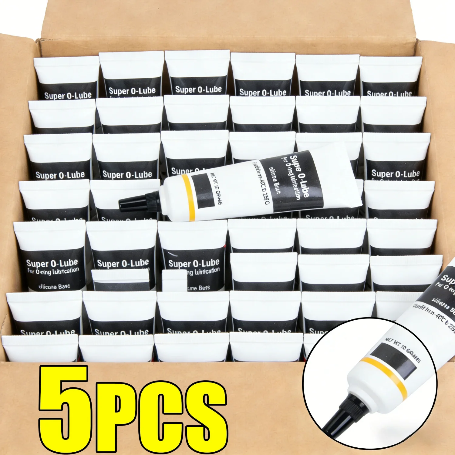 Silicone Grease ORing Grease Waterproof Seal Ring Lubricant for Coffee Machine Bathroom Equipment High Low Temperature Resistant