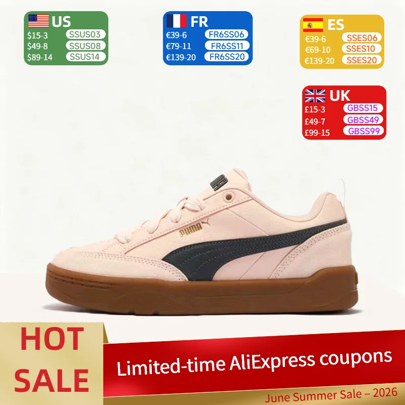 

PUMA Park Lifestyle OG Comfortable,Snug-Fitting,Non-Slip,Durable, Lightweight Low-Top Sneakers (Unisex) in Powder Blue 397262-08