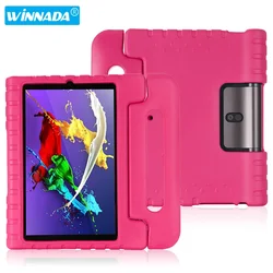 Étui pour Lenovo YOGA Tab 5 10.1 pouces couverture complète du corps Enfants oligHandle support tablette couverture pour lenovo YT-X705F