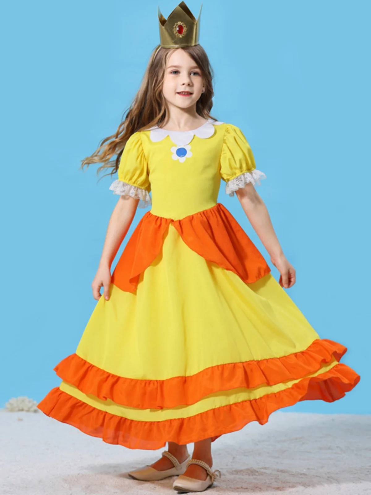 

Новый детский костюм на Хэллоуин Sle Princ Dr, бикини Super Princ для девочек Dr, полиэфирное волокно 00%