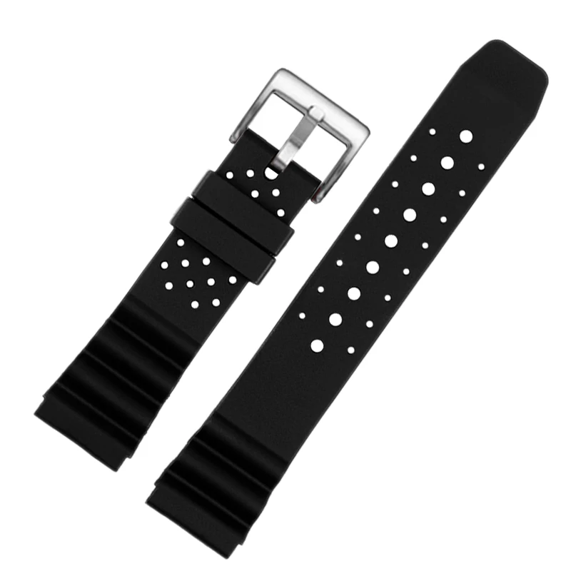 20mm 22mm Rubber Strap For Casio MDV-106 107 Diver Scuba SLA019J1 Watch Strap 2784 Silicone Watchband Seiko Universal Bezel band