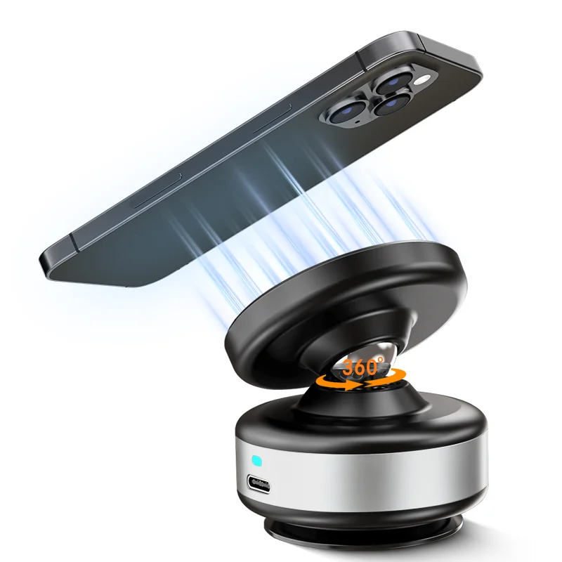 

Double Sided Suction Magnetic Phone Holder Lazy Multi-functional Foldable Storage Bracket Vacuum Suction Phone Stand Holder