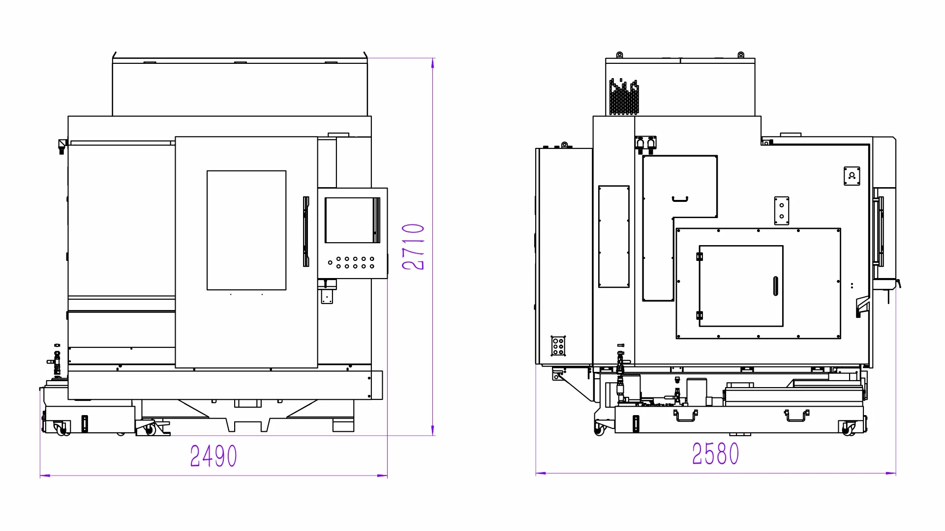 Jtgk-800G Milling Cnc Vertical Hining Center 3 4 Axis 5-Axis Hine Centre For Metal