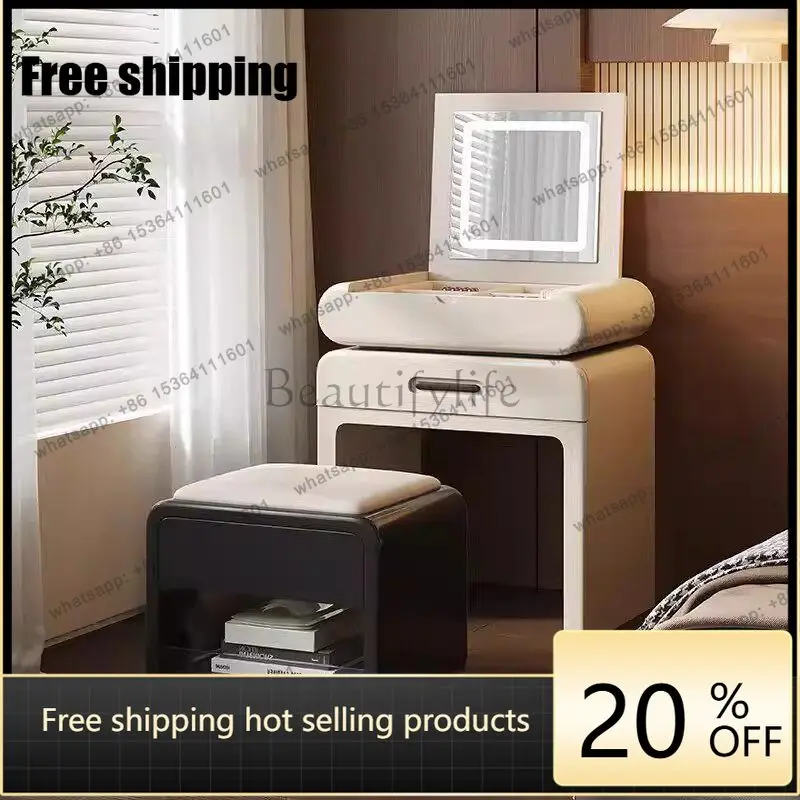FGTiny Cute Small Quality Bedroom Dressing Table Minimalist Design Makeup Vanities Bedroom Furniture Vanity Tocador Maquillaje