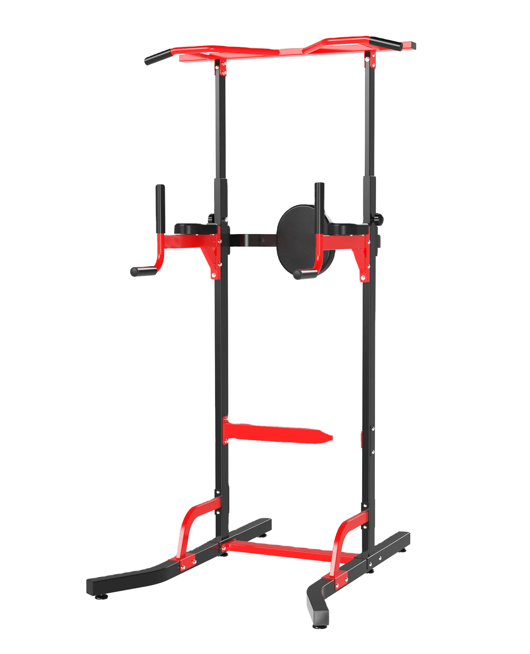 fitness machine DDS indoor gym equipment grips frame dip station height adjustable pull up bar