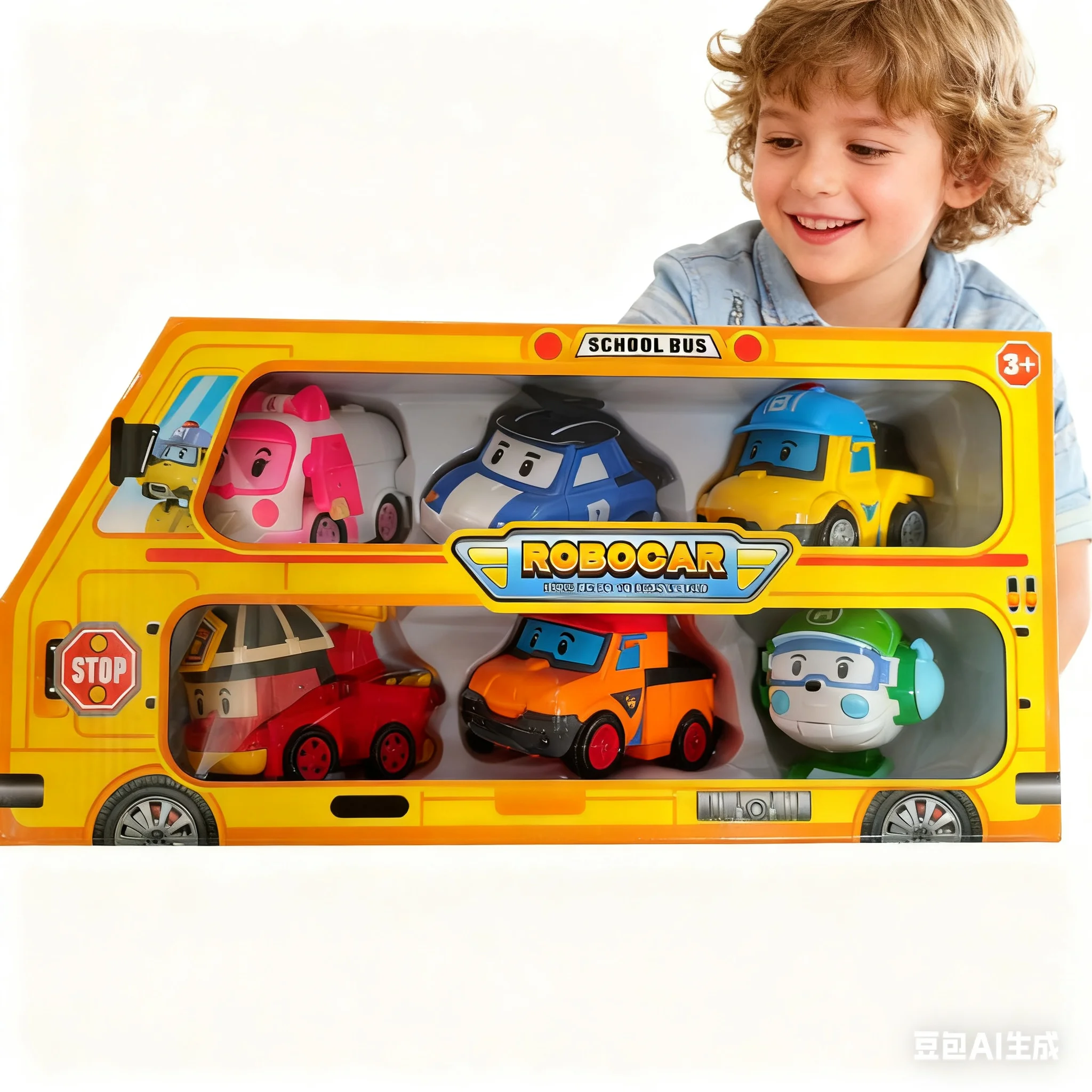 2025Горячая Распродажа, 6 шт./компл., новые мультяшные Robocars Poll Transformation, аниме, деформация рук, поли, автомобиль, робот, подарки на Рождество и день рождения