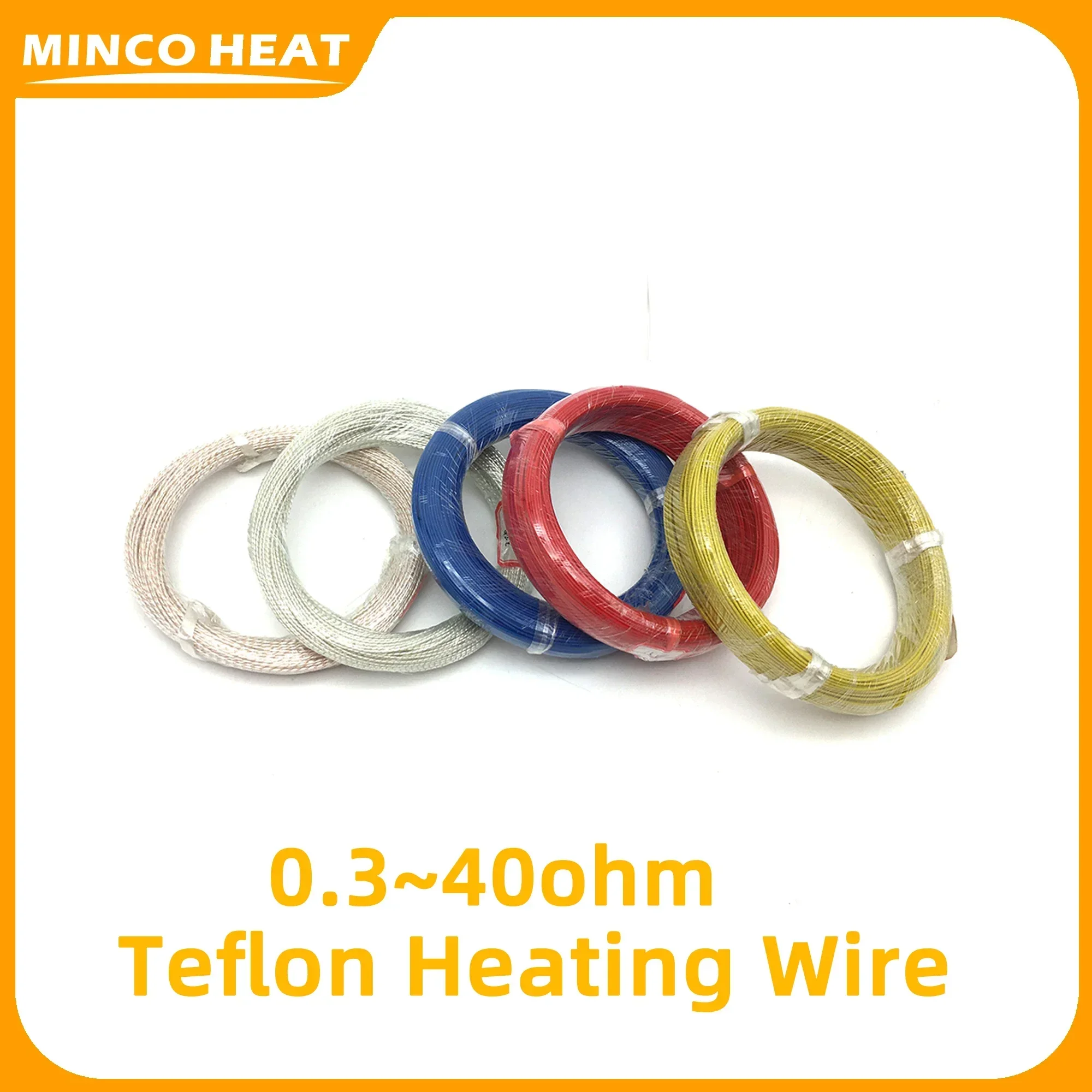 0.3~40ohm/m Low Votage Heating Wire DIY Electric Blanket Car Steering Wheel Heated Gloves Warm Floor Cable and Heating Seat