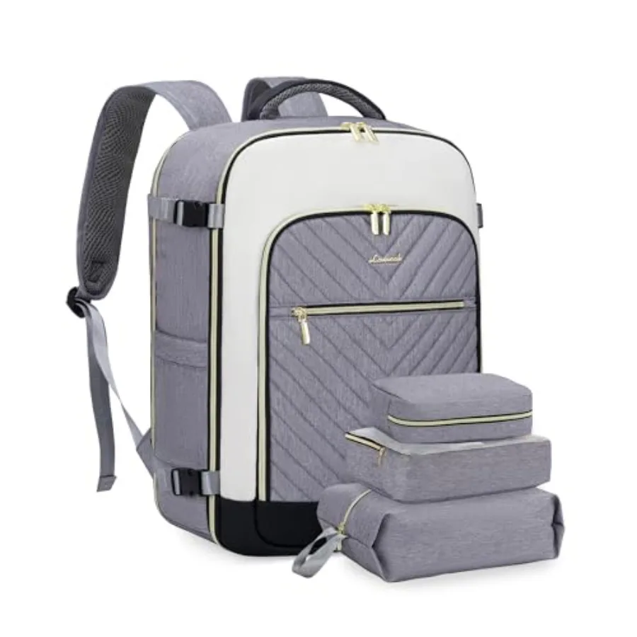 

Large Travel Backpack for Women TSA Carry on Backpack for Airplanes 40L Personal Item Travel Bag for Women fits 17" Laptop Wate
