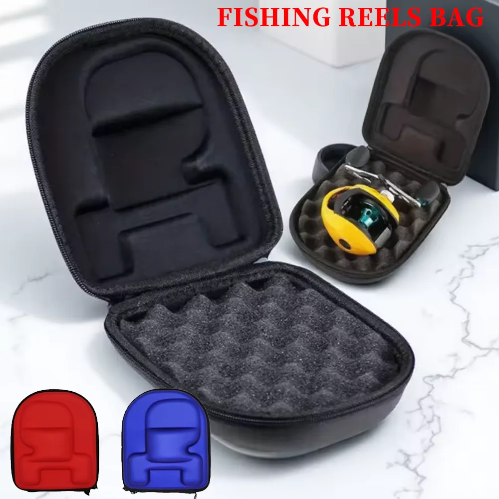

Waterproof EVA Baitcasting Reel Protective Case Fishing Reels Bag Baitcasting Reel Bag Anti Collision Durable Organizer Box