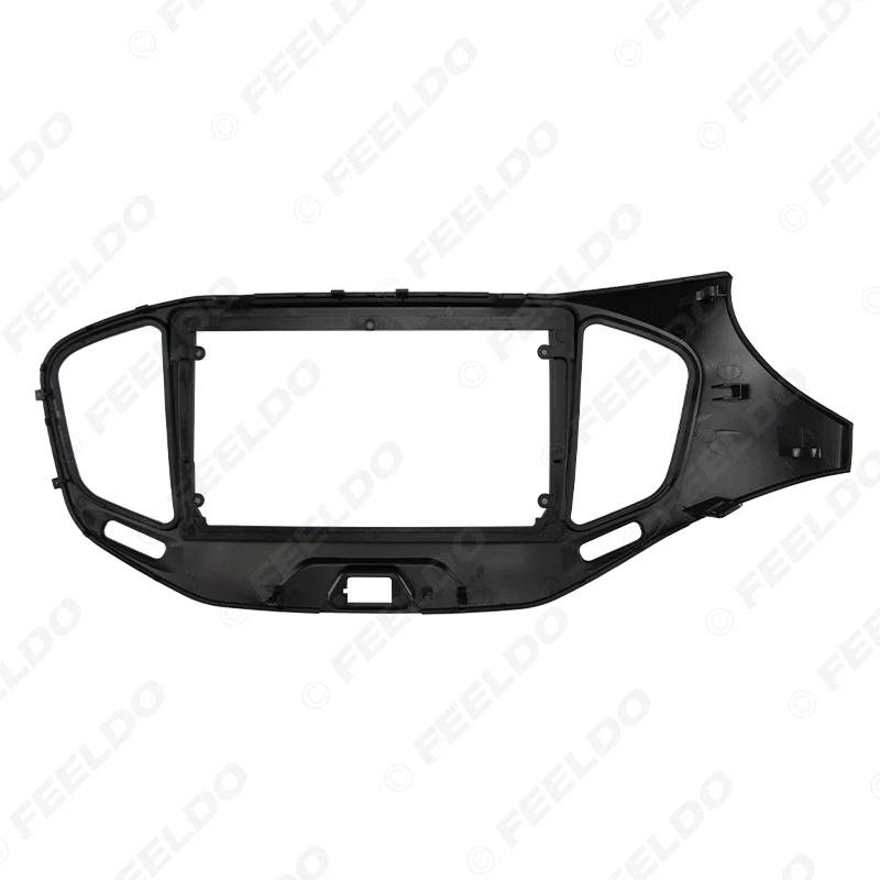 FEELDO Car Stereo Radio Fascia Frame Adapter For Lada Vesta 2015 9