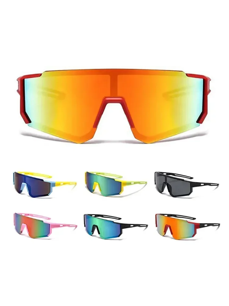 AliExpress NONE Kids Cycling Sunglasses MTB Fishing Sport Bicycle Glasses UV400 Child Camping Goggles Boys Girls Outdoor Bike Eyewear