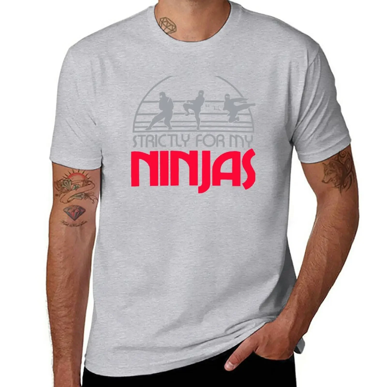 2024 tops sports fans mens graphic t-shirts hip hop Strictly for my ninjas T-Shirt  tshirts for men Summer Hot Sale style