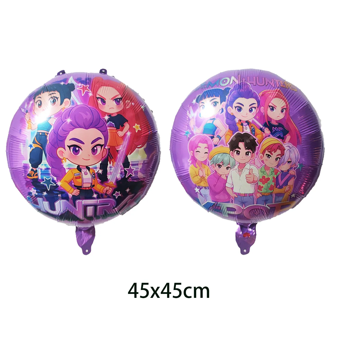 KPop شيطان الصيادين احباط بالون الكرتون أنيمي بالون استحمام الطفل الاطفال فتاة حفلة عيد ميلاد زينة لوازم نفخ هدية #5