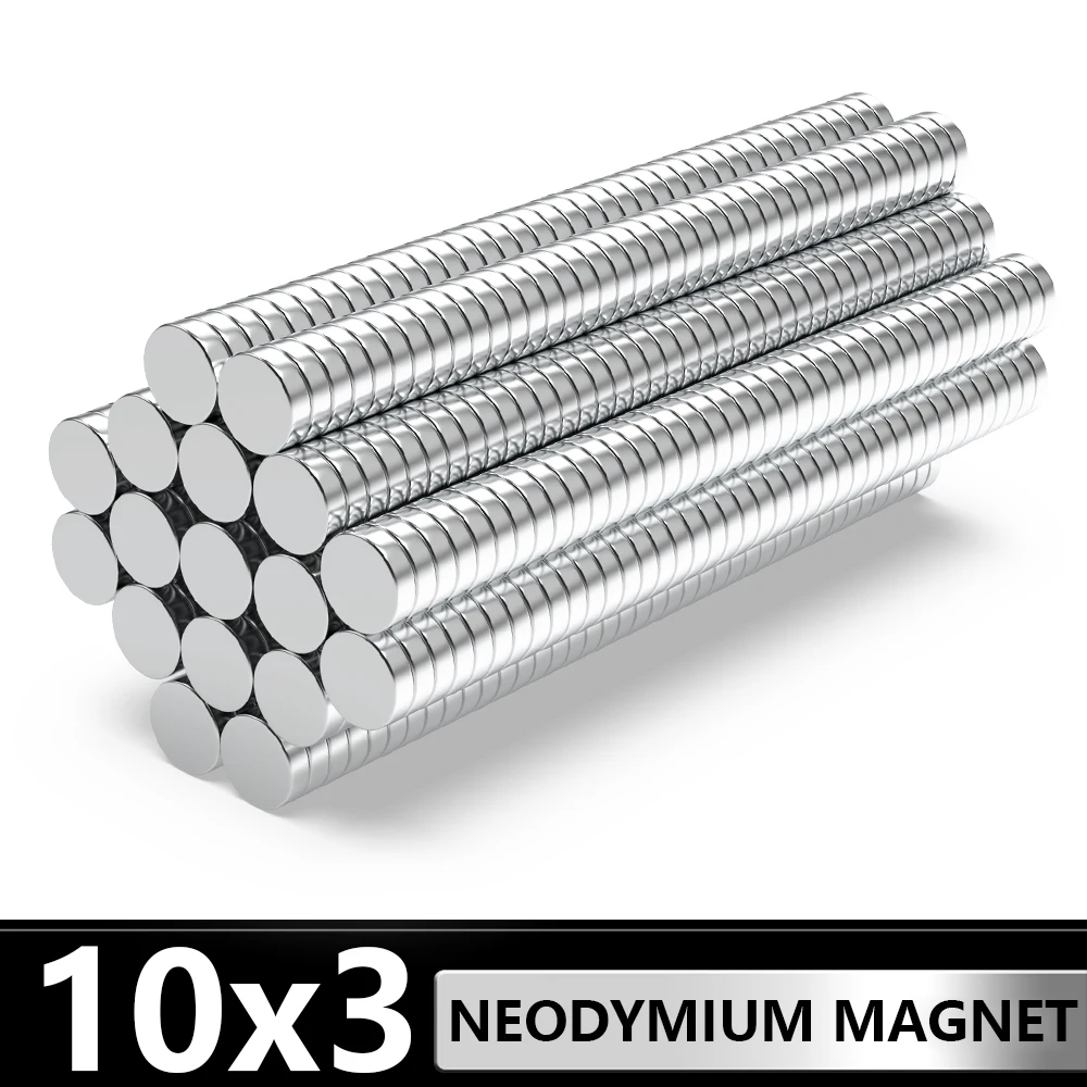 

5~1000 Pcs Small Round Magnet 10x3 Permanent NdFeB Super Strong Powerful Magnets imans N35 10mm x 3mm Neodymium Magnetic