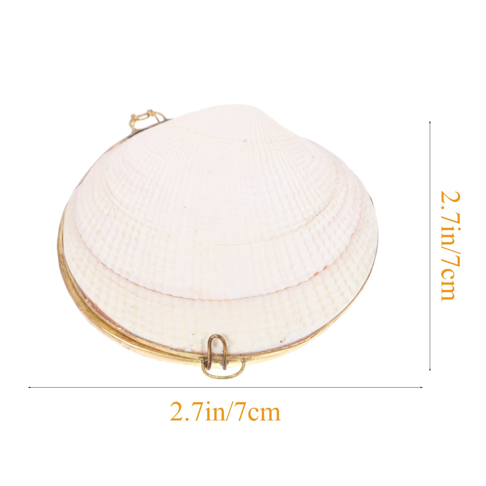 7 -8cm Safe Jewelry Storage Necklace Case Organized Container Organizer Seashell-shaped