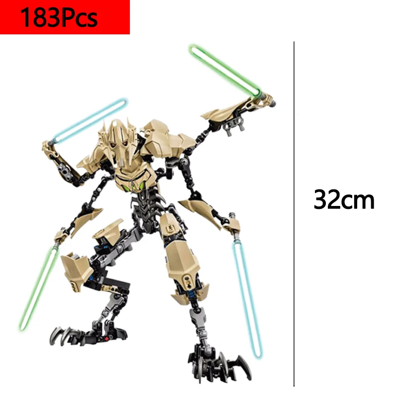 Disney Star Wars Spielzeug Bausteine Darth Vader lega Charakter General Griffith Modellbausteine für Geburtstagsgeschenke