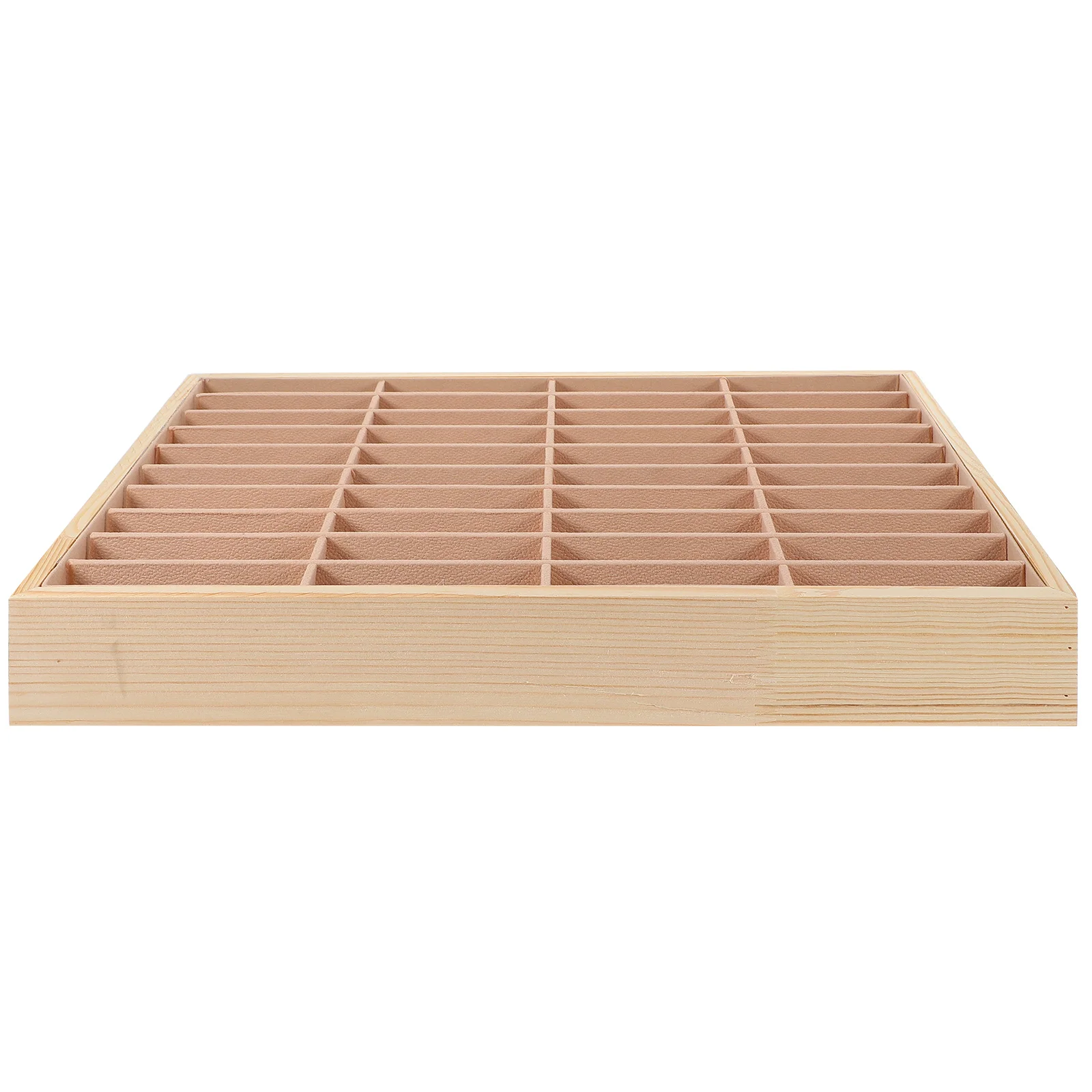 Kreative Holz Multi-Grid Schmuck Tablett Organizer Ringe Ohrringe Halsketten Armbänder Schlüssel Lagerung Display Home Desktop Kommode