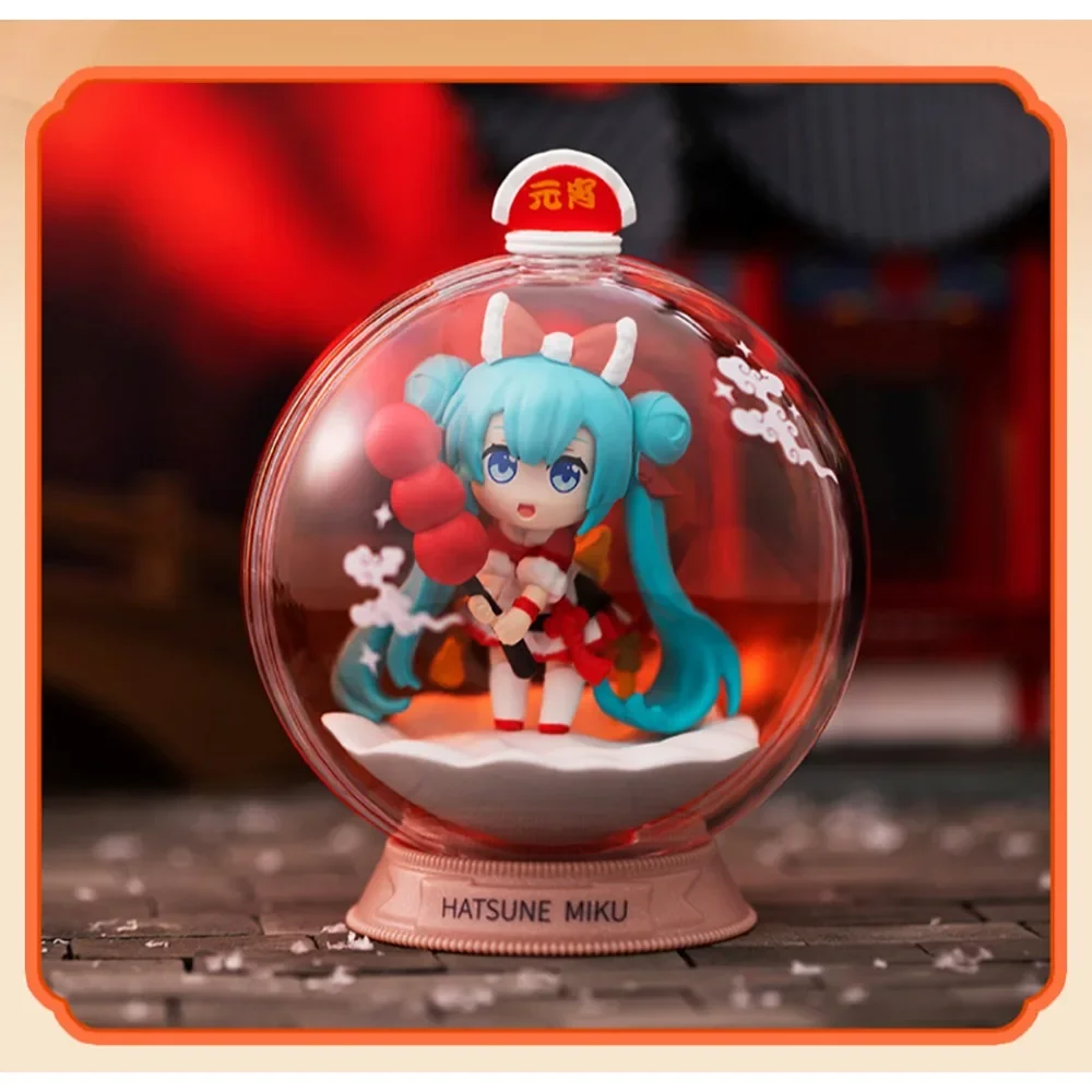 

Original Hatsune Miku Blind Box Initial Prayer Crystal Ball Series Action Figures Randomly Brand New Garage Kit Kid Holiday Gift