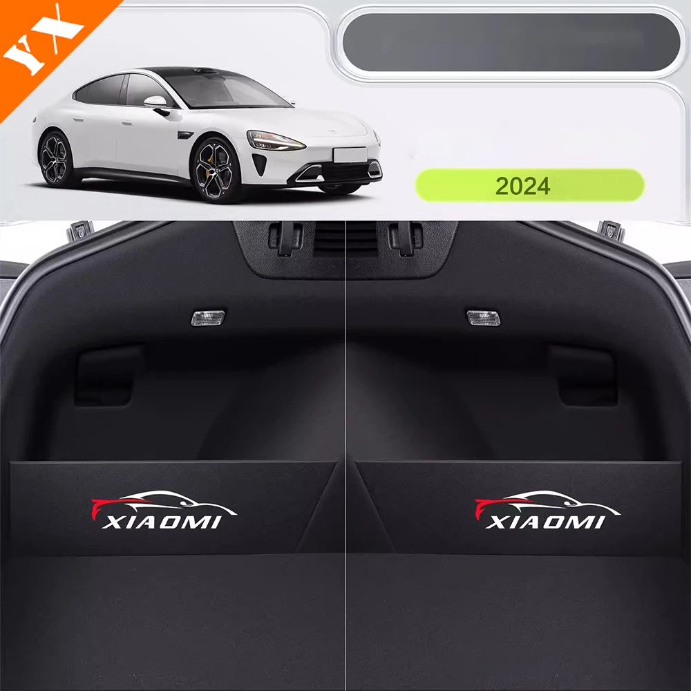 

For xiaomi SU7 MAX Accessories 2024 Car Rear Trunk Storage Box Panel Organize Storage Box Panel