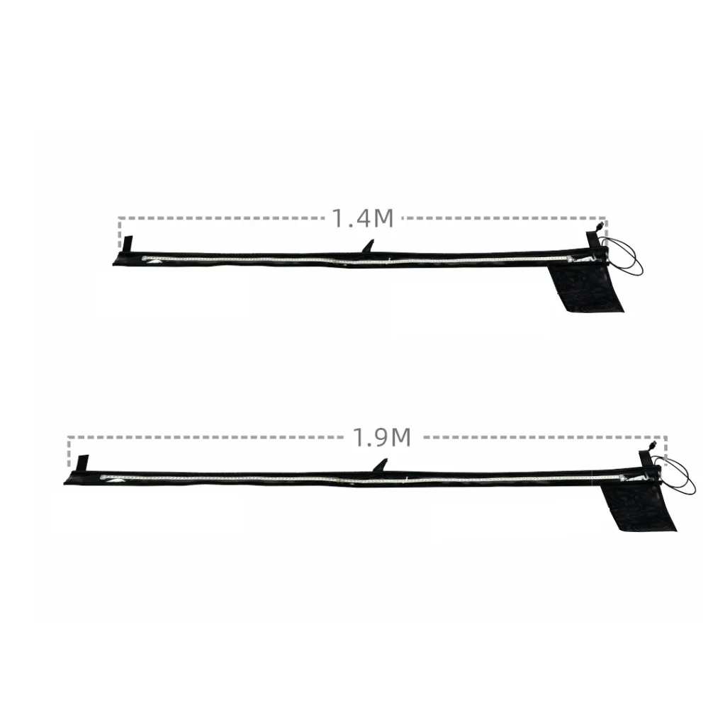 

1.4M/1.9M USB LED Camping Light Strip, Waterproof Outdoor String Lights For Car Awing RV Tent