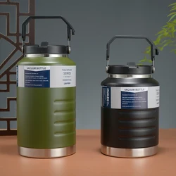American style stainless steel vacuum bottle, Large capacity insulation bucket, 304 inner liner vacuum flask, 1500/2000ml